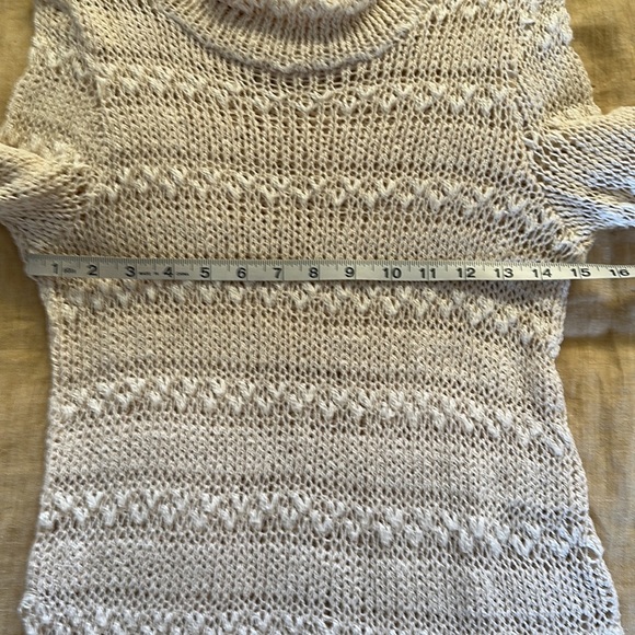 Ro&De - Anthropologie NWOT Ivory Paxton Sweater Tunic - Picture 6 of 13